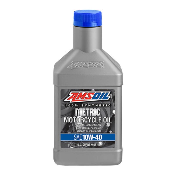 AMSOIL Synthetic 10W-40 Motorcycle Oil