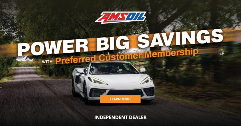 AMSOIL Preferred Customer Program Powers Big Savings!