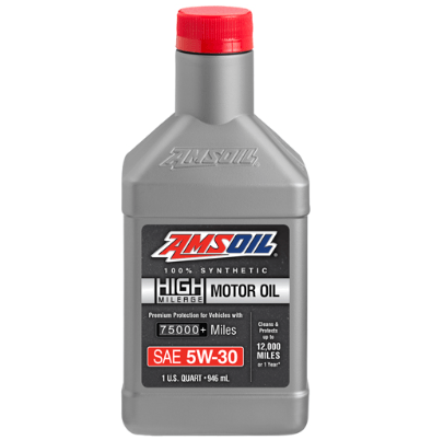 AMSOIL Synthetic 5W-30 High-Mileage Motor Oil 
